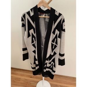 Left on Houston long cardigan sweater